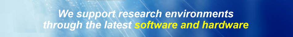 Providing research environment for chemical, pharmaceutical, biological and medical through bleeding edge software, database and hardware.